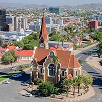 Vluchten naar Windhoek